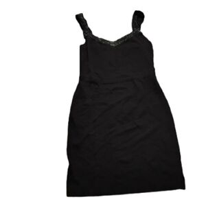 Iisli Sequined Embellished Sleeveless Knit Dress Sz S